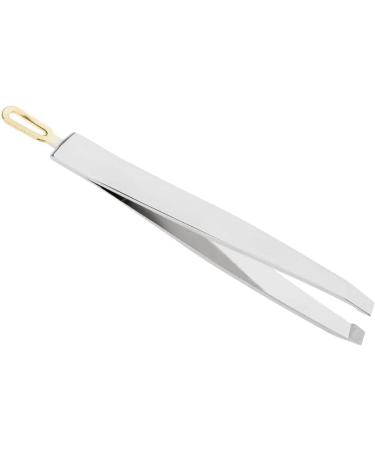 Jojomis 2-in-1 Stainless Steel Eyebrow Shaper & Blackhead Cleaning Tool - Portable Tweezers for Flawless Skin - Buy Online on GoSupps.com
