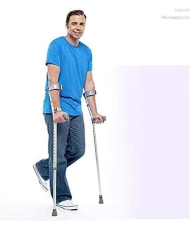 Canes Crutches Folding Crutches - Double Adjustable Health Care Crutches with Plastic Handle Pair of Elbow Crutches 10 Years Old Surprise Gift - Buy Online on GoSupps.com