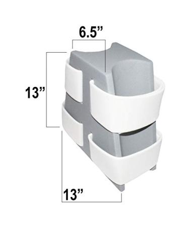 Rehabilitation Advantage Coated Small Abduction Body Positioning Pillow | International Shipping Available - Buy Online on GoSupps.com