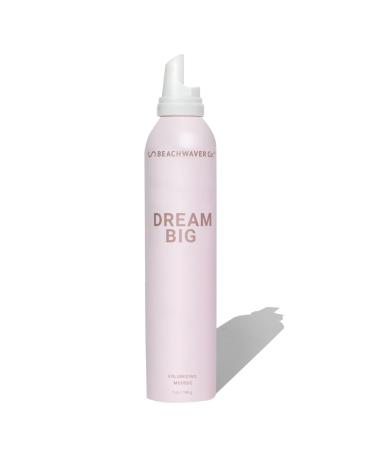Beachwaver Dream Big Volumizing Mousse | 7 Fl Oz - Lightweight & Flexible Hair Mousse for Volume & Hold - Add Fullness to Damp or Dry Hair - Polynesian Pink Sugar Scent