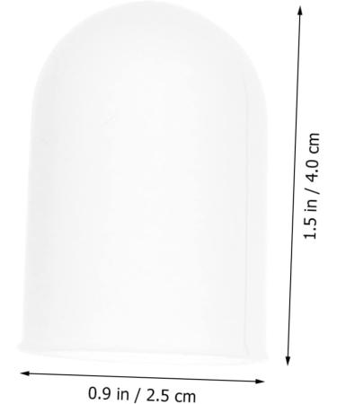 FRCOLOR 5pcs Insulated Silicone Finger Cots - Food Grade Finger Sleeves & Caps for Safe Cooking - Buy Online on GoSupps.com