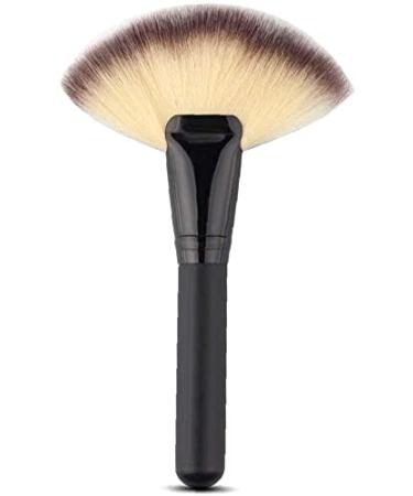 1Pc Big Big Fan Top Brush Makeup Tools Fan Face Brush ConConcealer Powder Blush Nose Wipe Brush Makeup Tool and Other Accessories Professional Design