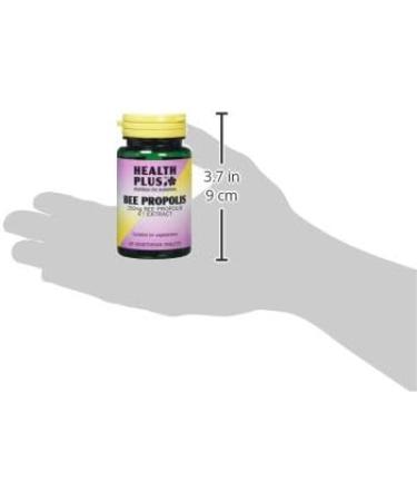 Health Plus Bee Propolis 1000mg Antioxidant & Energy Supplement - 60 Tablets - Buy Online on GoSupps.com
