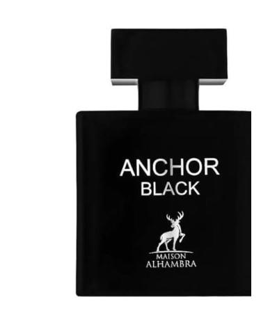 Anchor Black Eau de Parfum 100ml by Al Hambra | 3.4oz Luxury Fragrance for Men | Long-Lasting & Elegant Scent - Buy Online on GoSupps.com