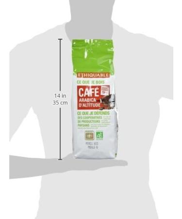 Ethiquable Ground Coffee Peru Fair Trade & Organic 1 kg Peasant Producers - Buy Online on GoSupps.com