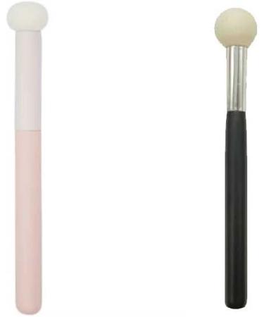Concealer Brush Cosmetic Handheld Makeup Make Up Beginner Professional Washable Reusable Household Salon Application Pink - Buy Online on GoSupps.com