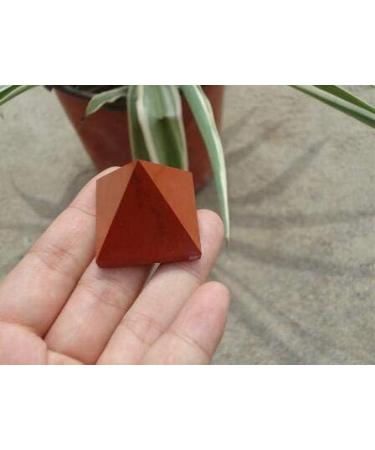 Natural Crystal Rough Pretty Natural red Jasper Stone Quartz Crystal Pyramid - Buy Online on GoSupps.com