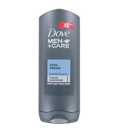 Dove Dove 3-pack of men's shower gel "Care Cool Fresh" - 400 ml