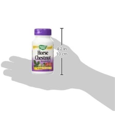Nature's Way Horse Chestnut 250 mg - 90 Vegan Capsules for Enhanced Circulation - Buy Online on GoSupps.com