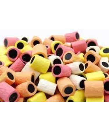 1KG Liquorice Coconut Rolls - Liquorice Fruit Roll Bites - Buy Online on GoSupps.com