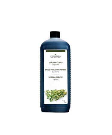 Herbal Oil Bath Thyme 1 l bottle bath additive