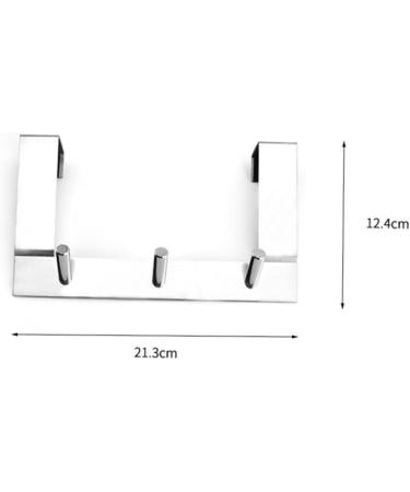 Cabilock Towel Hanger Over Door Hook Coat Hanger Fairy Party Over The Door Hanger Stainless Steel Towel Rack 21.3*12.4cm As Shown - Buy Online on GoSupps.com