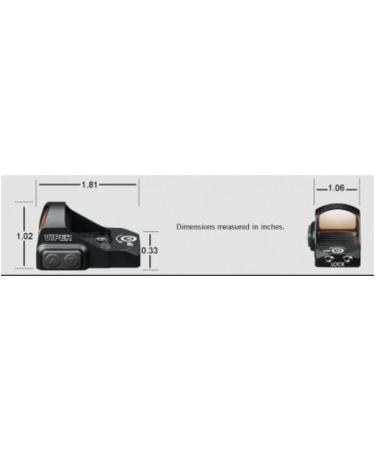 Vortex Optics Viper Red Dot Sight - 6 MOA Dot | Precision Accuracy for Quick Target Acquisition - Buy Online on GoSupps.com