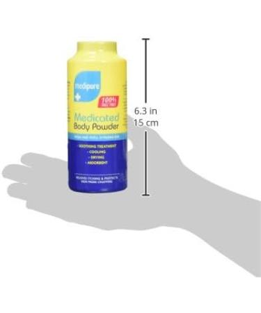 Medipure Medicated Body Powder | 100% Talc Free | 200g - International Shipping Available - Buy Online on GoSupps.com