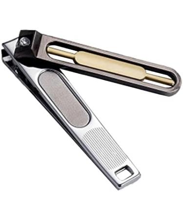 SVAASA Nail Clippers Flat Head Fingernail Thicken Carbon Steel Trimmer Professional Adult Cutter Toenail Large Nail Clippers Ergonomic Manicure Tool - Buy Online on GoSupps.com