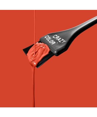 Crazy Color Vibrant Coral Red Semi-Permanent Duo Hair Dye. Highly Pigmented Copper Conditioning & Oil Nourishing Vegan Formula | No Bleach or Ammonia | 200ml - Buy Online on GoSupps.com