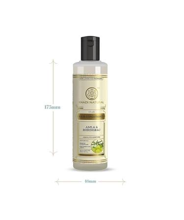 Amla & Bhringraj Hair Conditioner - Anti-Hair Fall Nourishing Paraben & Silicone-Free - 210ml for All Hair Types | Healthy Hair Solution - Buy Online on GoSupps.com