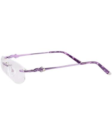 Vekker Eyewear leg glasses accessories 1 pair of metal glasses replacement bracket nose bridge purple glasses brake repair parts for borderless glasses frames with 1 hole