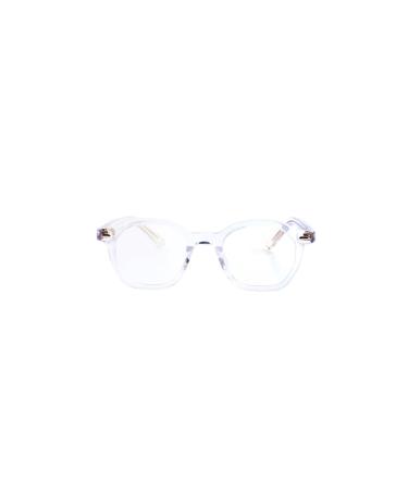 Clarity Clearview Unisex Large Frame Blue Light Glasses In Clear - Unisex Eyeglasses Anti-Reflective Coating Scratch Resistant Lenses