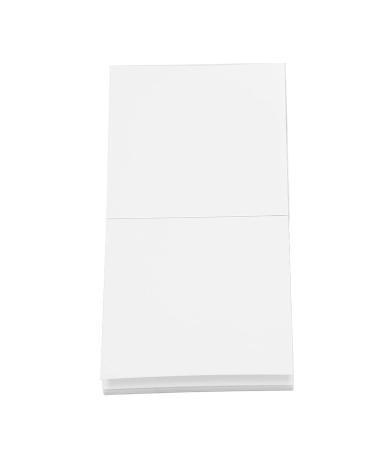 50 Pieces Disposable Nail Art Mixing Paper - Double Sided Waterproof Medium Tear Off for Perfect Makeup Mixing - Buy Online on GoSupps.com