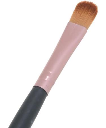 Cosmetic Double Ended Smokey Eye Brush Eye Shadow Blending Brush Black Makeup Tool for Perfect Eye Makeup - Buy Online on GoSupps.com