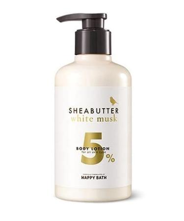 Vta Happy Bath Shea Butter Body Lotion - White Musk Flavor 500ml | Moisturizing Skincare for All Skin Types - International Shipping Available - Buy Online on GoSupps.com
