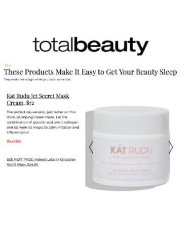 Jet Secret Mask Cream - Hydrating Vegan Face Moisturizer with Hyaluronic Acid & Vitamin C for Acne Prone Oily Skin - 2 fl oz - Buy Online on GoSupps.com