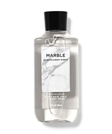 Bath and Body Works Marble Men's Deluxe Gift Set - Deodorizing Body Spray, Lotion, Wash & Cream - Buy Online on GoSupps.com