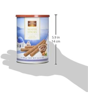 Gunz Feiny Biscuits Wafers Rolls with Cocoa Hazelnut Cream 400 g - Buy Online on GoSupps.com