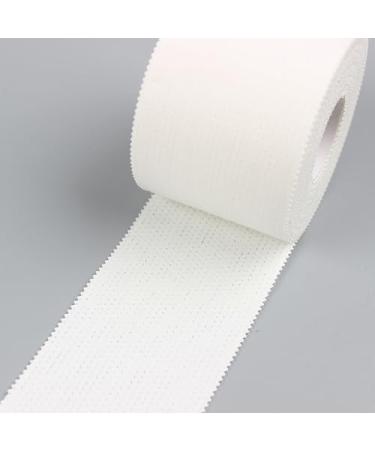 4 Roles Self-Adhesive Sports Tape 5cm x 10m - Skin-Friendly Tearable Bandage for Football Climbing & All Sports - White Sport Tapes Set - Buy Online on GoSupps.com