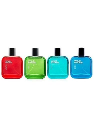 Wild Stone Edge Ultra Sensual Hydra Energy & Forest Spice Luxury Perfume Gift Set for Men Pack of 4 (30ml Each) l EAU DE Perfume for Men l Premium Fragrance Gift Set - Buy Online on GoSupps.com