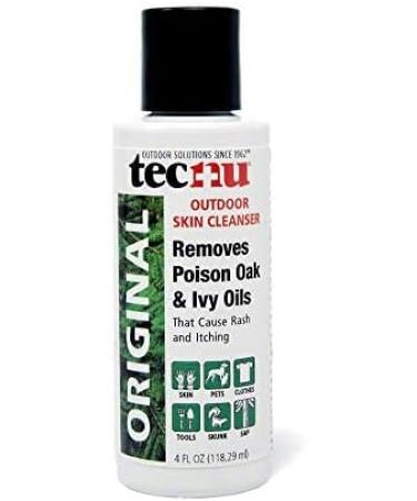 POISON IVY CLEANER TECNU Oak-N-Ivy 4oz Bottle - Fast Relief for Skin Irritation - Buy Online on GoSupps.com