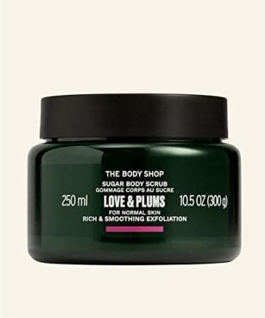 Love & Plums Sugar Body Scrub 250ml - Exfoliating & Smoothing Body Care | Buy Internationally - Buy Online on GoSupps.com