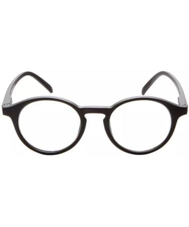 ICU Eyewear Screen Vision Blue Light Filtering Glasses - Round Matte Black Design for Eye Protection - Buy Online on GoSupps.com