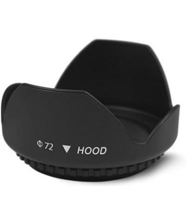 72mm Digital Tulip Lens Hood for Nikon D500 DX-Format SLR with 16-80mm ED VR Lens - Buy Online on GoSupps.com
