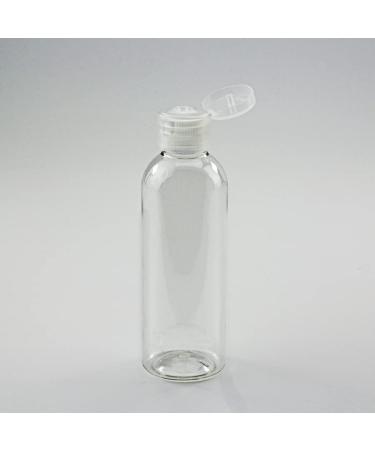 100ml Reusable Travel Bottles for Toiletries with Washbag Set Mini Size Compact Containers for Shampoo and Conditioner Flexible Plastic Clear/Transparent Flip Cap Washbag (100ml) - Buy Online on GoSupps.com