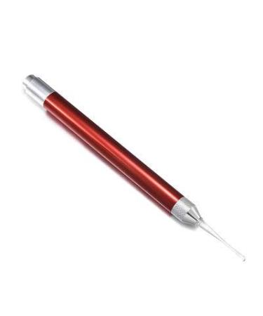 Kids Safe Ear Pick Wax Remover Cleaner Curette with LED Flashlight Light Kits (#1 red)