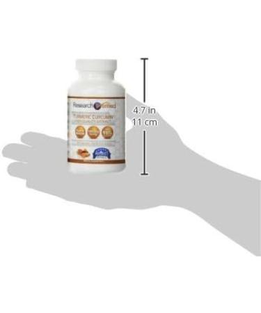 Research Verified Turmeric Curcumin 360 Capsules with BioPerine - Made in USA | Mood Boost, Antioxidant, Immune System Support - Buy Online on GoSupps.com