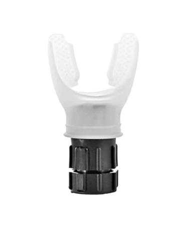 OYSTERBOY Compact Silicone Breathing Exercise Device for Expiratory Inspiratory Muscle Resistant Trainer Lung Capacity Respiratory Therapy Training Inhale Health O2 Trainer (White)