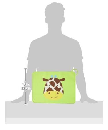 Skip Hop Zoo Giraffe Baby Placemat - Fold & Go Silicone | Shop Now - Buy Online on GoSupps.com