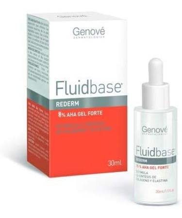 GENOV Fluidbase Gel Forte 8% AHA 30ml Moisturizer for Smooth Skin Reduces Dead Skin Cells Rich in Lactic Acid Ideal for Excess Keratinization - Buy Online on GoSupps.com