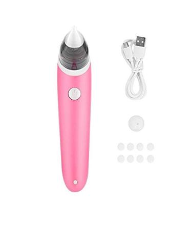 YAVOCOS Baby Nasal Aspirator Electric Safe Hygienic Nose Cleaner with 2 Sizes of Nose Tips and Oral Snot and Booger Sucker for Newborns Boy Girls Red