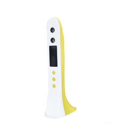 Portable Ultrasound Stadiometer Cordless Height Measurement Instrument With LCD Display Buzzer Prompt Function 200Cm (yellow)