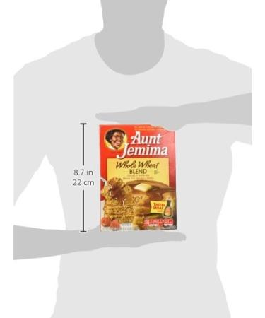 Aunt Jemima Whole Wheat Blend Pancake & Waffle Mix 35 Oz - 1 Box - Buy Online on GoSupps.com