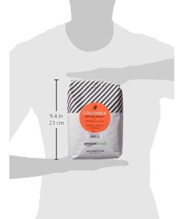 AmazonFresh Colombia Whole Bean Coffee - Medium Roast - 32 oz - Buy Online on GoSupps.com