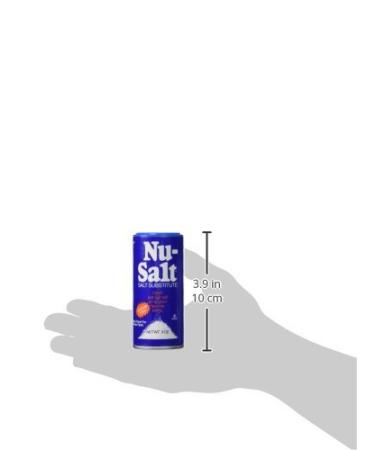Nu-Salt 3 oz Crystals (Pack of 6) | Salt Substitute for Low-Sodium Diet - Buy Online on GoSupps.com