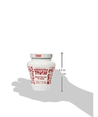 Amarena Toschi Italian Black Cherries in Syrup 17.9 Oz - Authentic Italian Flavor - 1.11 Pound Pack - Buy Online on GoSupps.com