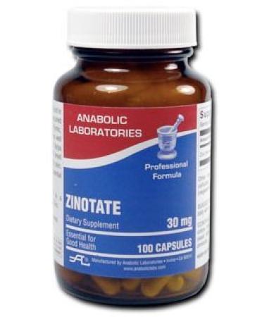 Anabolic Laboratories Zinotate 30 mg 100 Capsules
