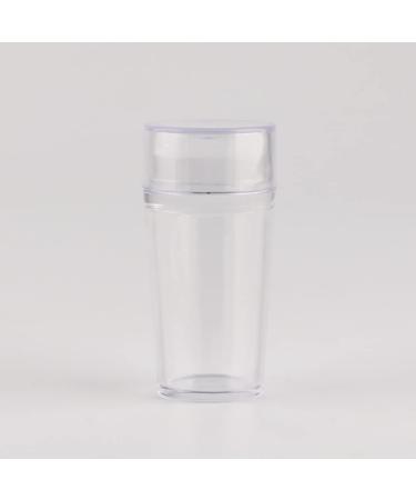 UUYYEO 2pcs Transparent Silicone Nail Art Stamping Plates & Scraper - Professional Manicure Tools for Perfect Nail Designs - Buy Online on GoSupps.com