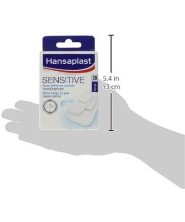 Buy Hansaplast Sensitive Plasters - Pack of 20 (2 Sizes) for International Shipping | Fast & Reliable eCommerce - Buy Online on GoSupps.com